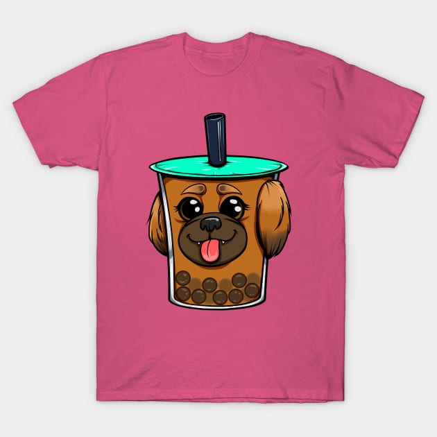 Tea-betan Spaniel T-Shirt by Riva